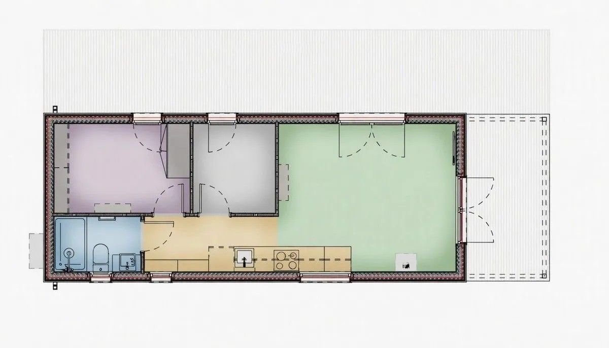 Tiny House - EH55 Bungalow auf Erbpachtgrundstück in Suderburg in der Lüneburger Heide