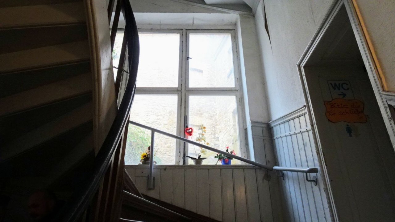 Treppenaufgang altes Gutshaus