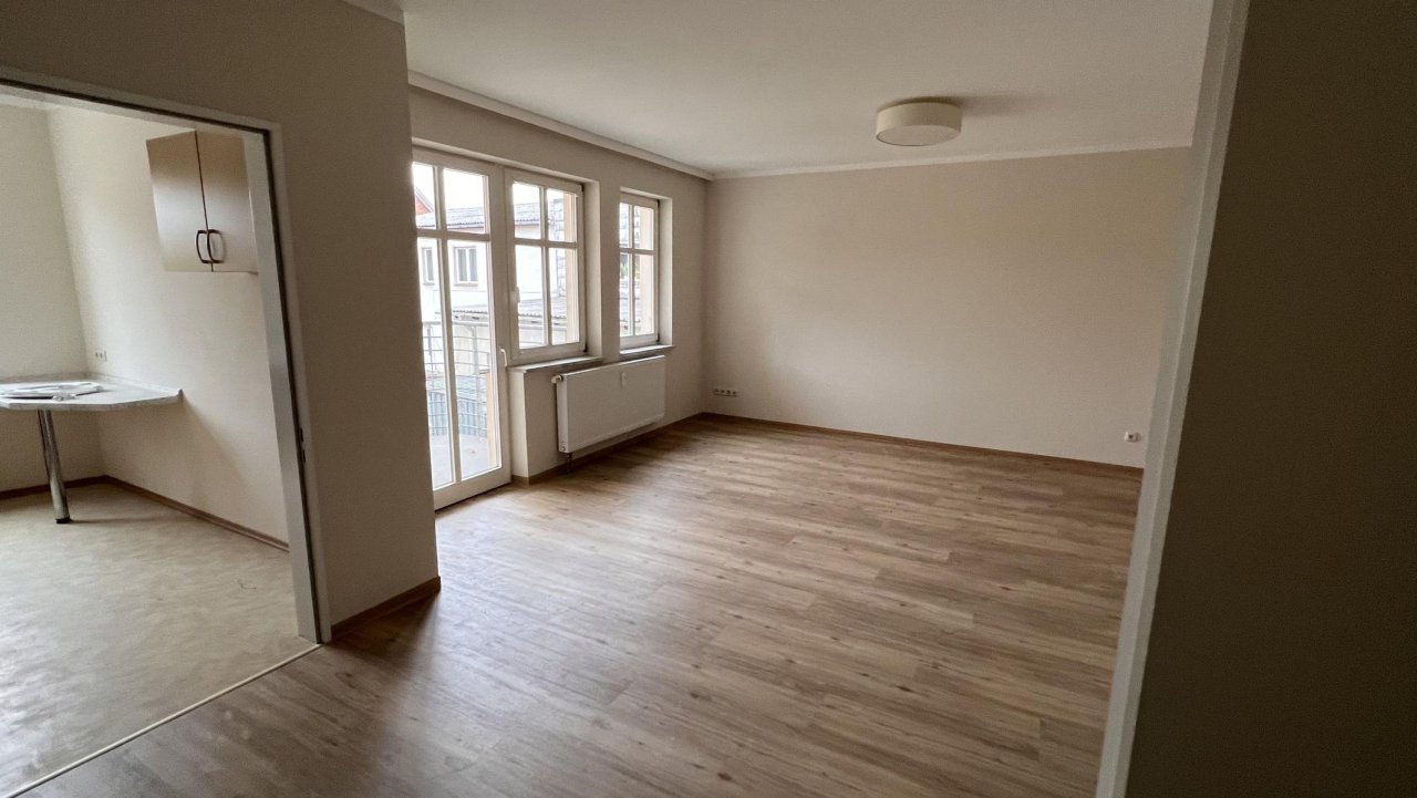 Wohnzimmer (typisch) einer freien Wohnung