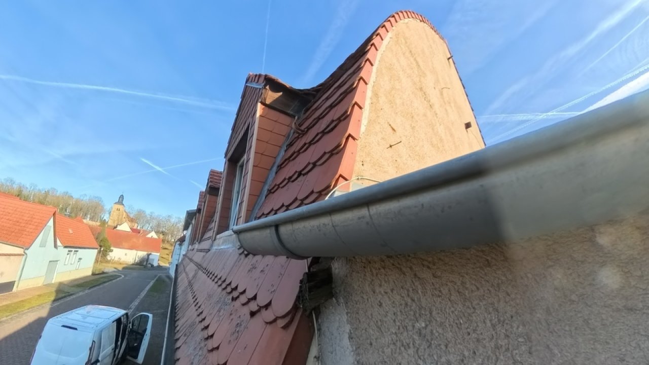 Markantes Spitzbogen-Tonnendach Markantes Spitzbogen-Tonnendach