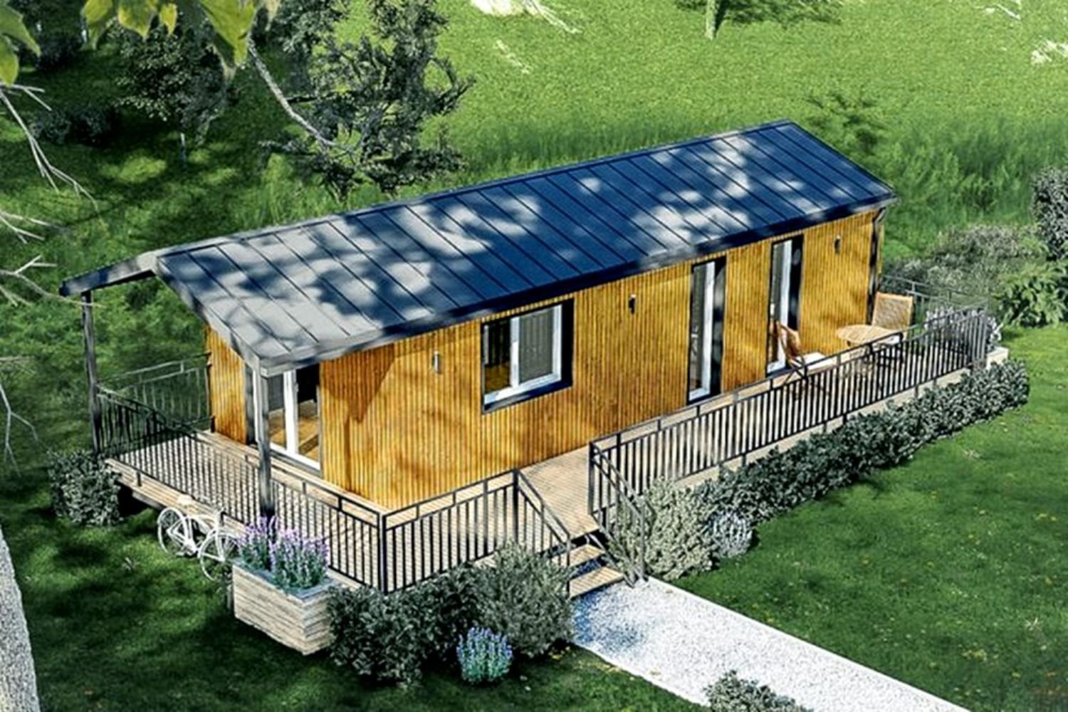 Suderburg: Tiny House - EH55 Bungalow auf Erbpachtgrundstück in Suderburg in der Lüneburger Heide 