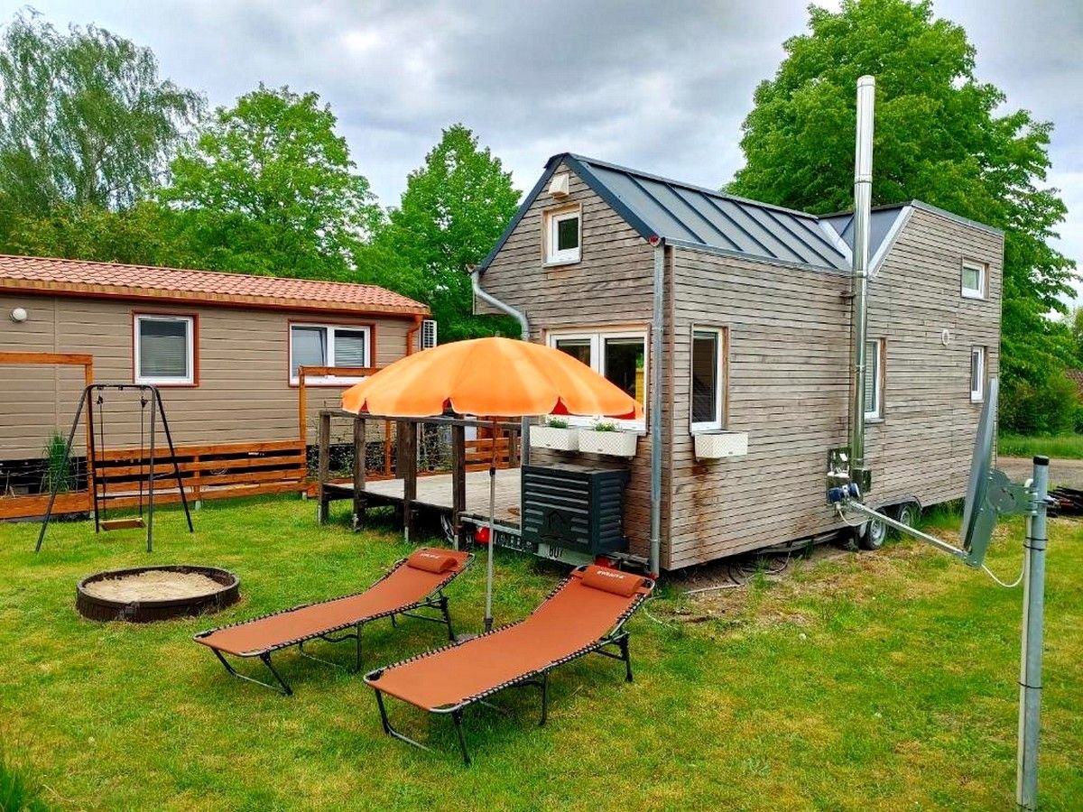 Visselhövede: Ferienhaus - Tiny House auf Pachtgrundstück am Westrand der Lüneburger Heide 